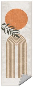 Passatoia color crema lavabile 80x200 cm Dot Arch – Mila Home