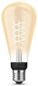 Lampadina LED dimmerabile Philips Hue WHITE FILAMENT ST72 E27/7W/230V 2100K