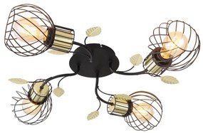 Globo 54113-4D -  Lampadario da parete  LALLY 4xE27/40W/230V