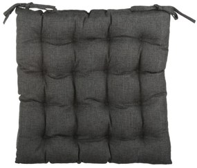 Cuscino sedia antracite 42x42 cm idrorepellente