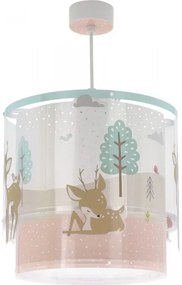 Dalber 61272 - Lampadario per bambini LOVING DEER 1xE27/60W/230V