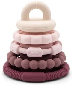 Piramide impilabile con massaggiagengive, rosa