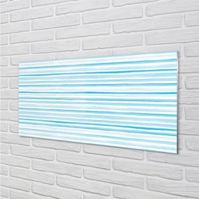 Quadro acrilico Strisce blu 100x50 cm