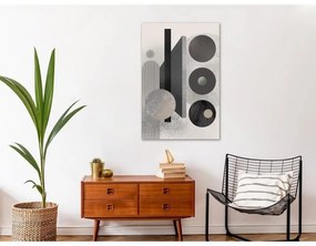 Quadro  Geometric Order (1 Part) Vertical  Larghezza x Altezza Home decor 40x60