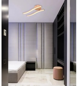 Globo 67178P - Lampadario a plafone LED TYLER LED/12W/230V 3000K arancione