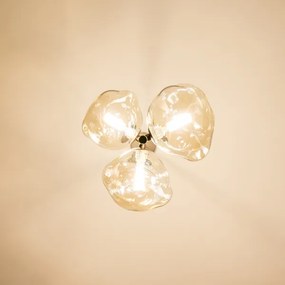 BRILAGI - Lampadario sospeso a cavo VULCANO 3xG9/8W/230V bronzo/beige fumé