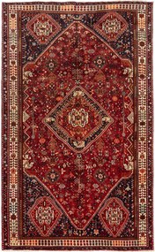Shiraz Tappeto 260x160 Rosso (Iran) Annodato A Mano