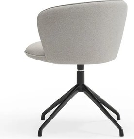 Set di sedie da pranzo grigio chiaro in imbottito 2 pz Add – Teulat