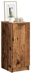 Scarpiera Legno Vecchio 29,5x35x70 Cm İn Legno Multistrato /