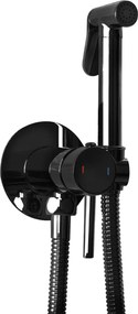 Rubinetto bidet Rea  Lungo Loop Black Metallic
