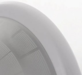 Ecolite WHST78-BI - Plafoniera da esterno con sensore VERA 2xE27/60W/230V IP44