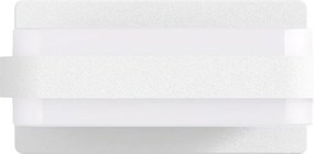 Applique LED 12W Rettangolare per esterni a Luce Diffusa IP54 Bianca Colore Bianco Naturale 4.000K