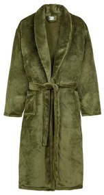Accappatoio verde in micropile XS/S Polyvelvet – Good Morning