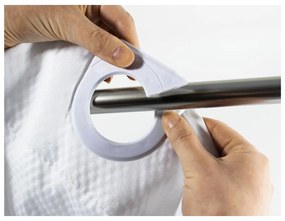 Tenda per doccia 180x200 cm Dotty – douceur d'intérieur