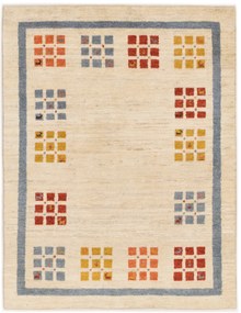 Gabbeh Tappeto persiano 190x150 Beige (Iran) Annodato A Mano