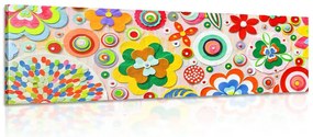 Stampa su tela – Astrazione di fiori