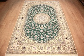 Nain Tappeto 200x320 (Iran) Annodato A Mano
