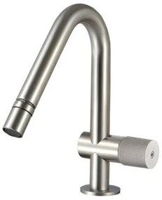 Treemme 22mm IT1122IS2HZZ miscelatore bidet monocomando inox satinato