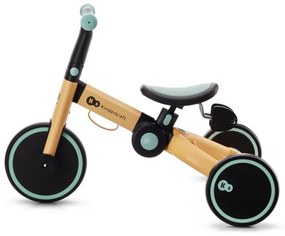 KINDERKRAFT - Bicicletta a spinta per bambini 3in1 4TRIKE giallo/menta