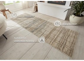 Passatoia beige 80x200 cm Terrain – Hanse Home
