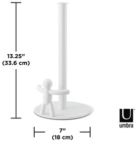 Porta asciugamani da cucina in acciaio ø 19 cm Buddy - Umbra