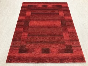 Loribaft Tappeto persiano 170 x 220 Rosso (Iran) Annodato A Mano