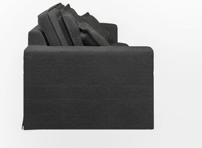 Divano nero 196 cm Nora – Ropez