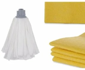 Kit per Cleaning  Storage 23 x 6 x 31 cm Grigio Bianco (5 pcs)