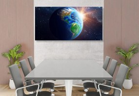 Stampa su tela – Pianeta Terra blu