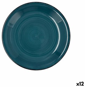 Piatto da Dolce Quid Vita Ceramica Azzurro (19 cm) (12 Unità)