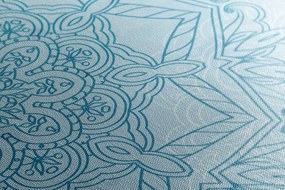 Quadro su tela – Mandala in tema invernale