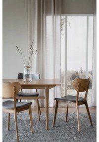 Sedie da pranzo grigie in set di 2 Kato - Rowico