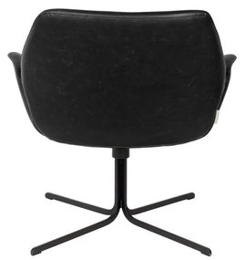 Sedia nera Nikki - Zuiver