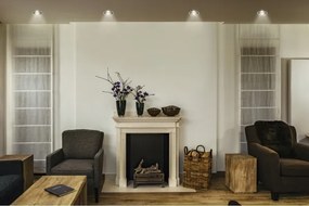 Osram - Faretto da incasso LED SPOT TWIST LED/10W/230V diam. 9,3 cm bianco/nero