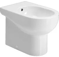 Bidet monoforo installazione filo parete 55x35 cm modello Nuvola- Azzurra Ceramica