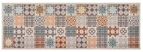 Tappetino Da Cucina Lavabile Mosaico A Colori 60x180 Cm /