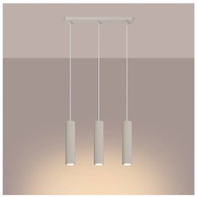 Lampadario color crema Gleam – Sollux