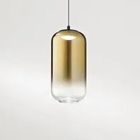 Vetro Borosilicato Contemporaneo Hunter Oro Specchiato D10