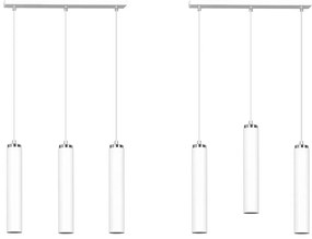 Lampadario a Sospensione in Acciaio 3xGU10 LUNA 3 da interno