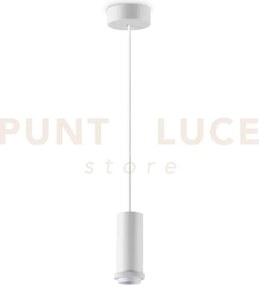 Mix-up sospensione in metallo 1 luce attacco e27 bianco paralumi ac...
