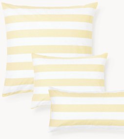 Federa reversibile in cotone a righe Lorena