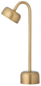 Lampada da tavolo a LED dimmerabile in oro con paralume in metallo (altezza 35,5 cm) Niko - Bloomingville