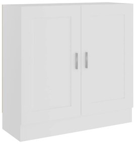 Libreria Bianca 82,5x30,5x80 cm in Legno Multistrato