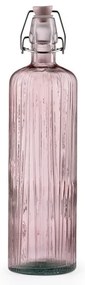 Bottiglia di vetro rosa da 1,2 l Kusintha - Bitz