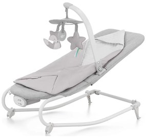 KINDERKRAFT - Dondolo vibrante per bambini con melodia FELIO 2 grigio