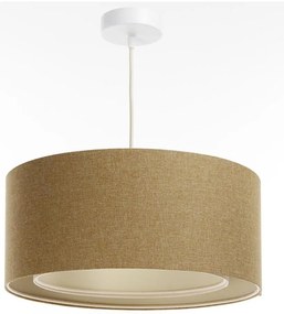 Lampadario a sospensione con filo BOHO TRINITI 1xE27/60W/230V marrone