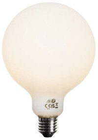 Set di 5 Lampadina LED dimmerabile E27 vetro opalino G125 5W 450lm 3000K