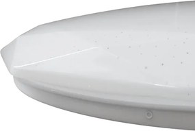 Plafoniera LED dimmerabile HEX LED/72W/230V 3000-6000K Ø 50 cm bianco + telecomando