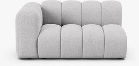 Modulo Lupine 2 posti con bracciolo in bouclé – L145 cm