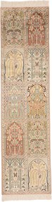 Cashmere Silk Tappeto orientale 60x240 (Indian) Annodato A Mano